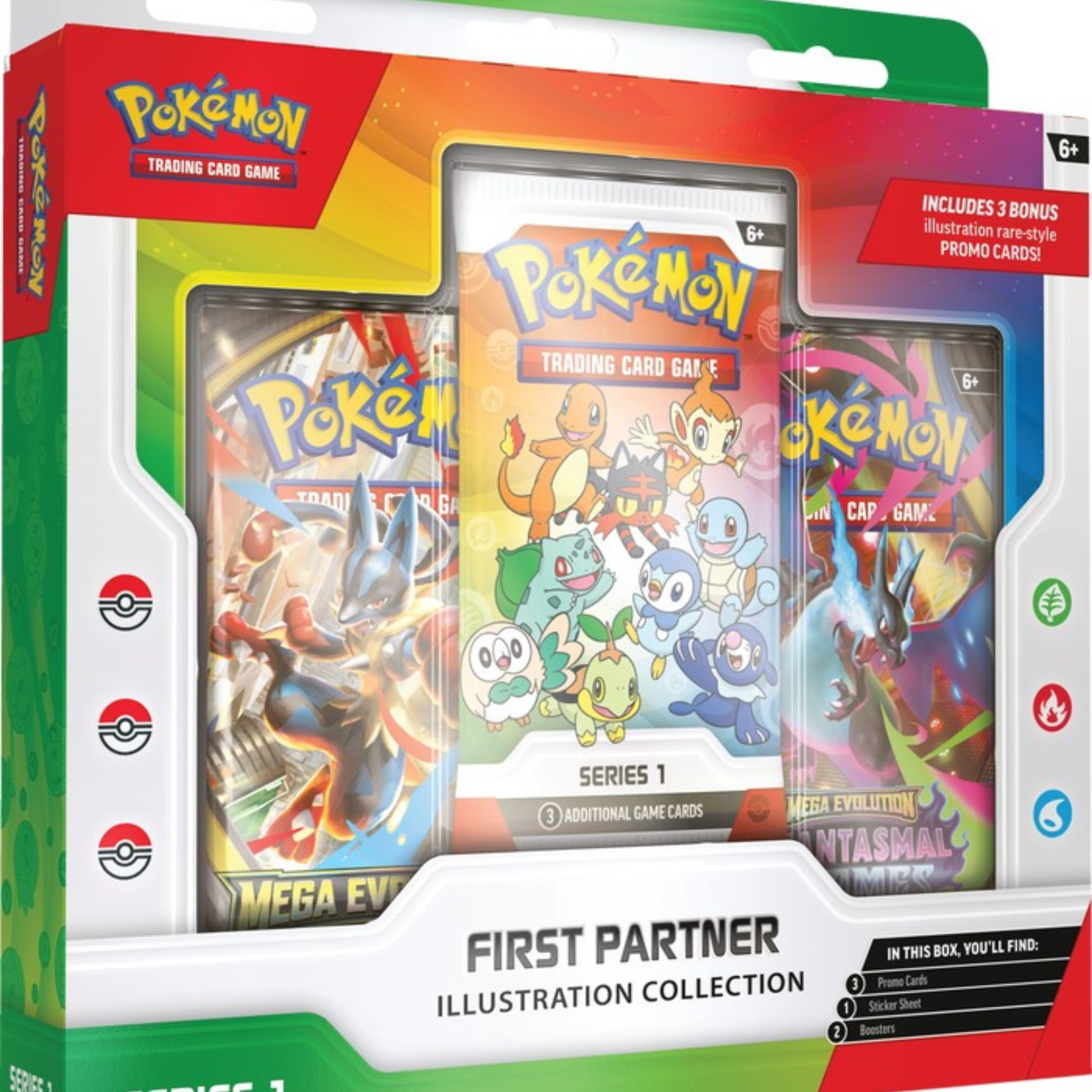 Pokémon TCG: First Partner Illustration Collection (Series 1) – Nerdzoic  Toy Store