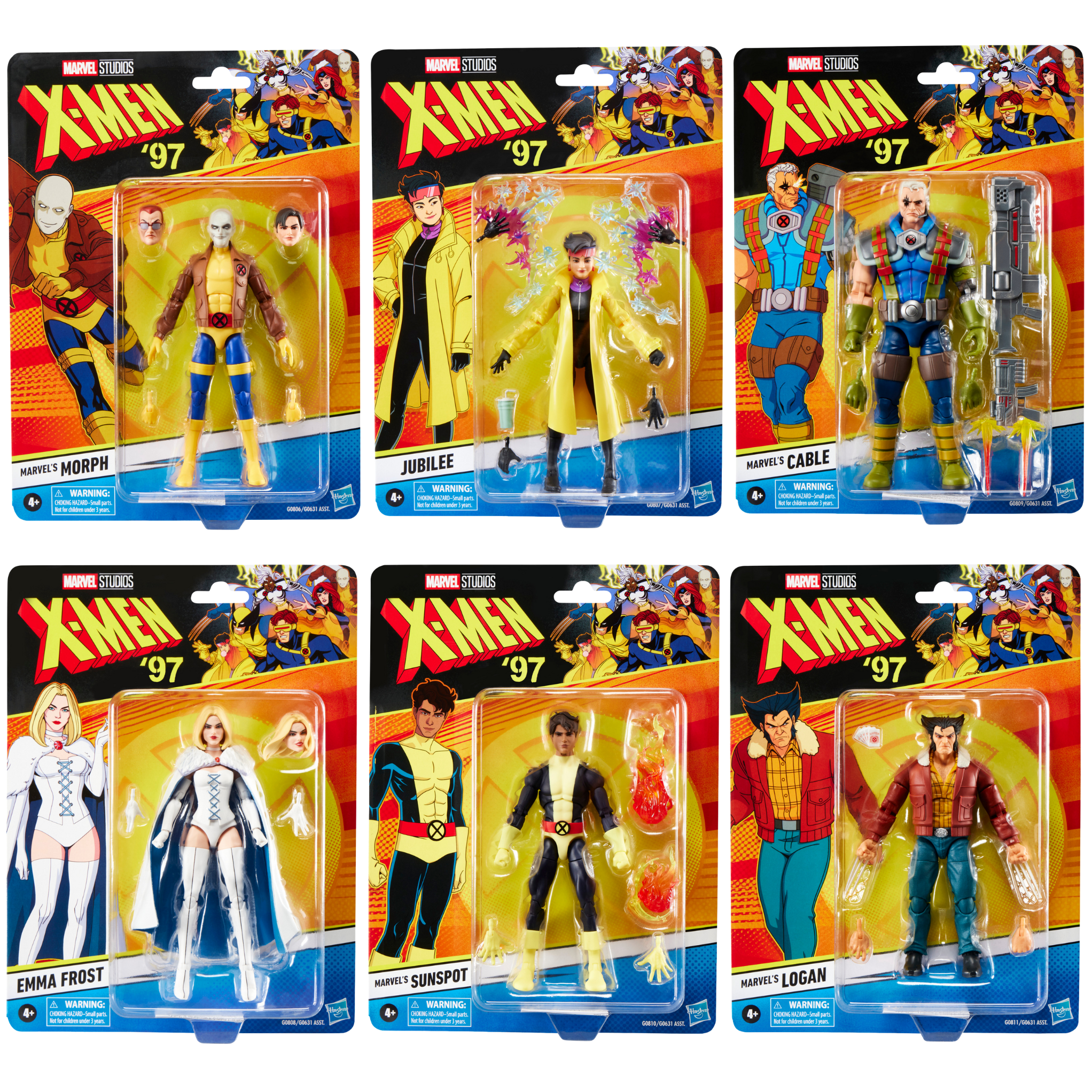 Marvel Legends Series X-Men '97 Wave 3 COMPLETE SET OF 6 Marvel Legends Series X-Men '97 Wave 3 COMPLETE SET OF 6