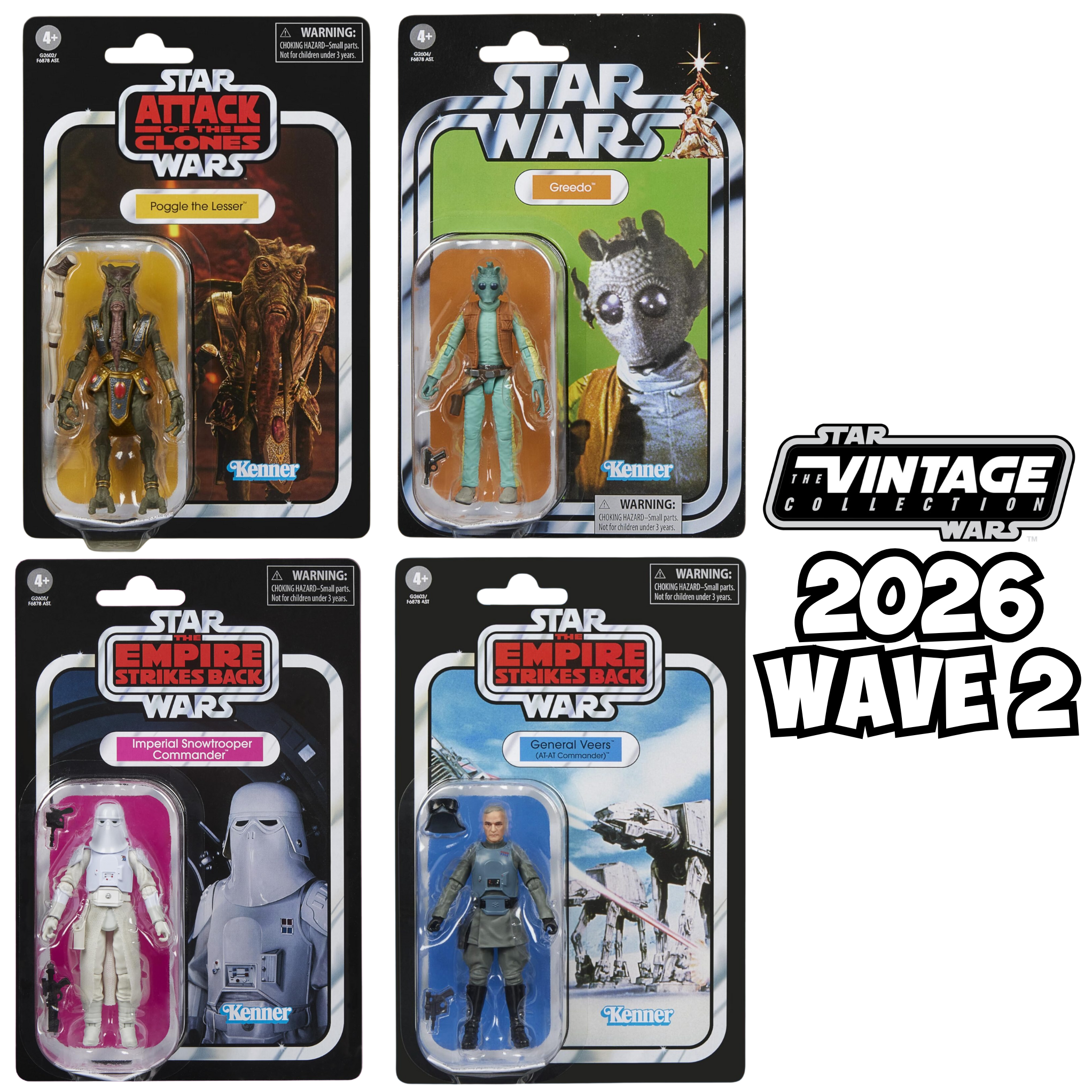 Star Wars The Vintage Collection 2026 Wave 2 SET OF 4 – Nerdzoic Star Wars The Vintage Collection 2026 Wave 2 SET OF 4 – Nerdzoic