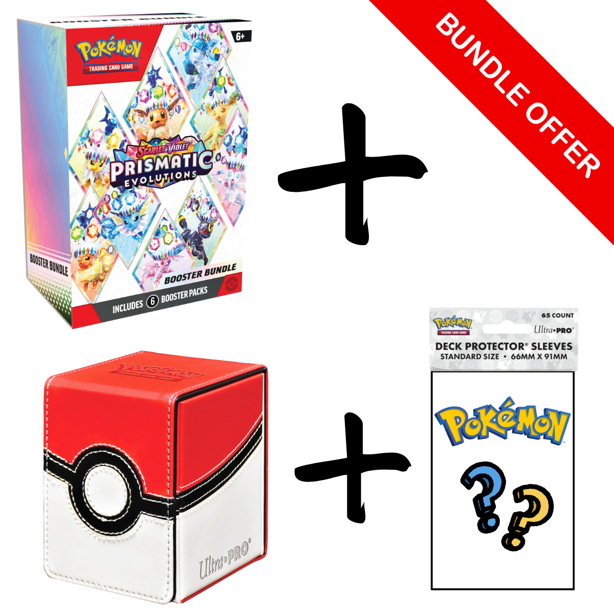 Pokémon TCG: Prismatic Evolutions Booster Bundle with Poke Ball Alcove – Nerdzoic Toy Store