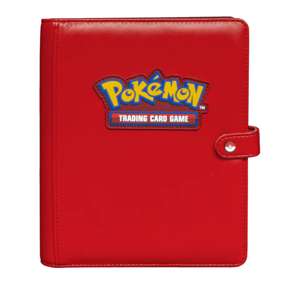 Ultra Pro Pokmon Premium Red 4-Pocket Snap Binder Nerdzoic Toy Store Ultra Pro Pokmon Premium Red 4-Pocket Snap Binder Nerdzoic Toy Store