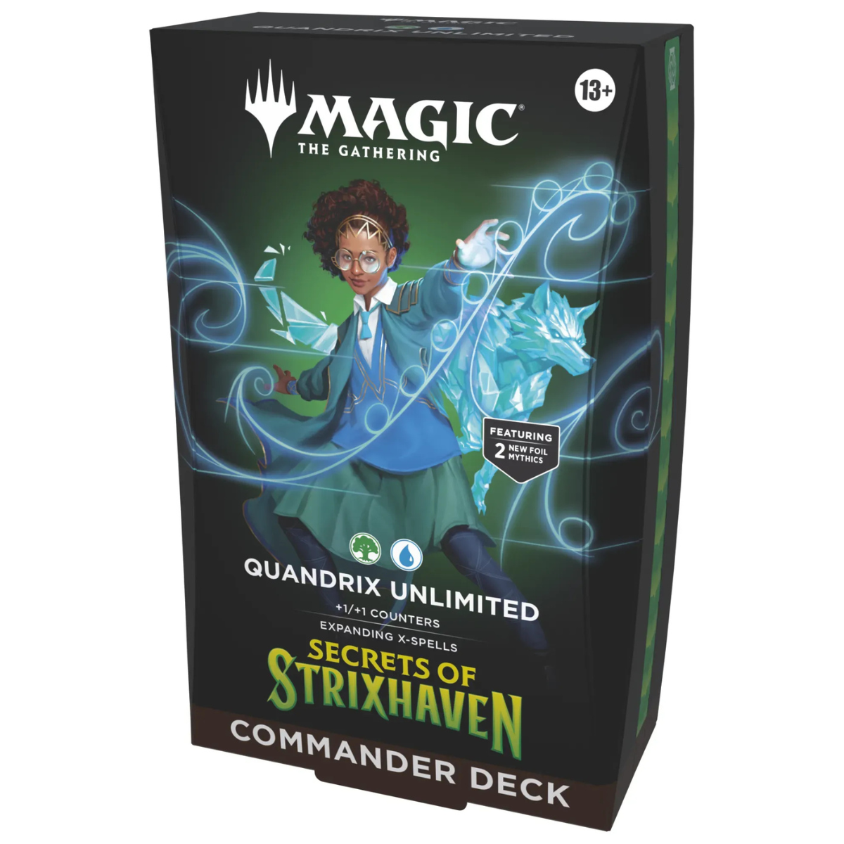 Magic The Gathering Secrets of Strixhaven Quandrix Unlimited Commander Deck