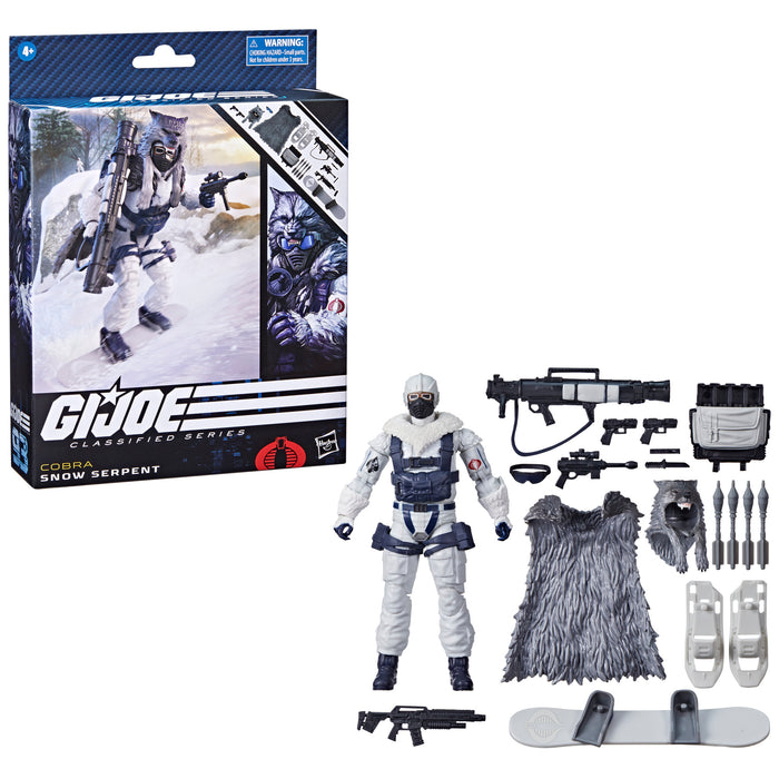 G.I. Joe Classified #93 Deluxe Snow Serpent ARMY BUILDER SET OF 6