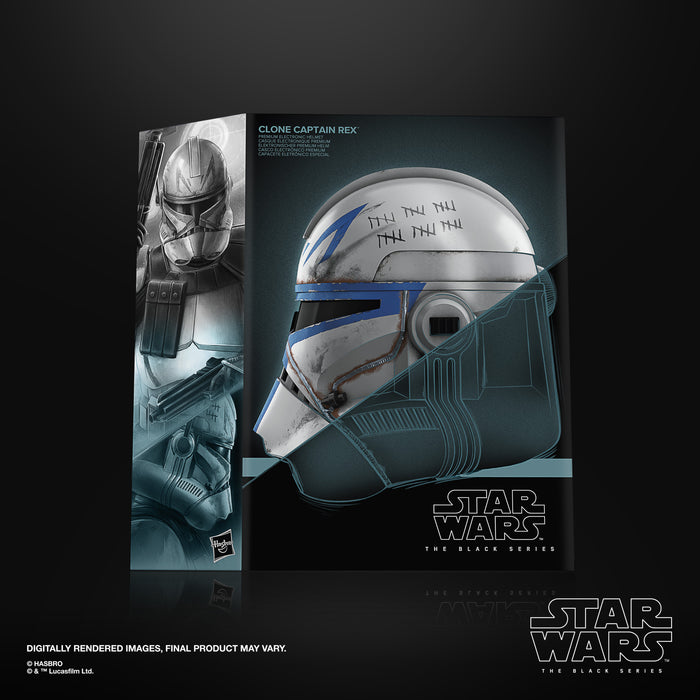 Star Wars Black Series Clone Captain Rex Premium Electronic Helmet