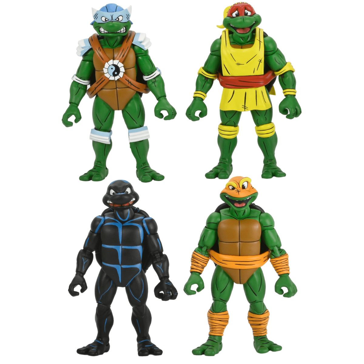 NECA Teenage Mutant Ninja Turtles Stump Wrestling Turtle 4-Pack NECA Teenage Mutant Ninja Turtles Stump Wrestling Turtle 4-Pack