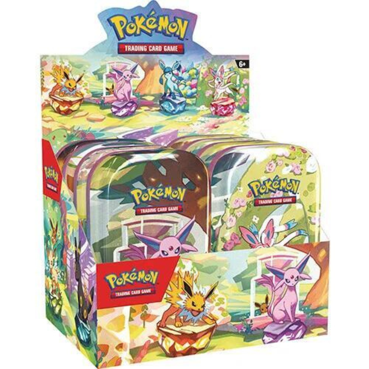 Pokémon TCG: SV8.5 Prismatic Evolutions Mini Tin Display – Nerdzoic Toy  Store