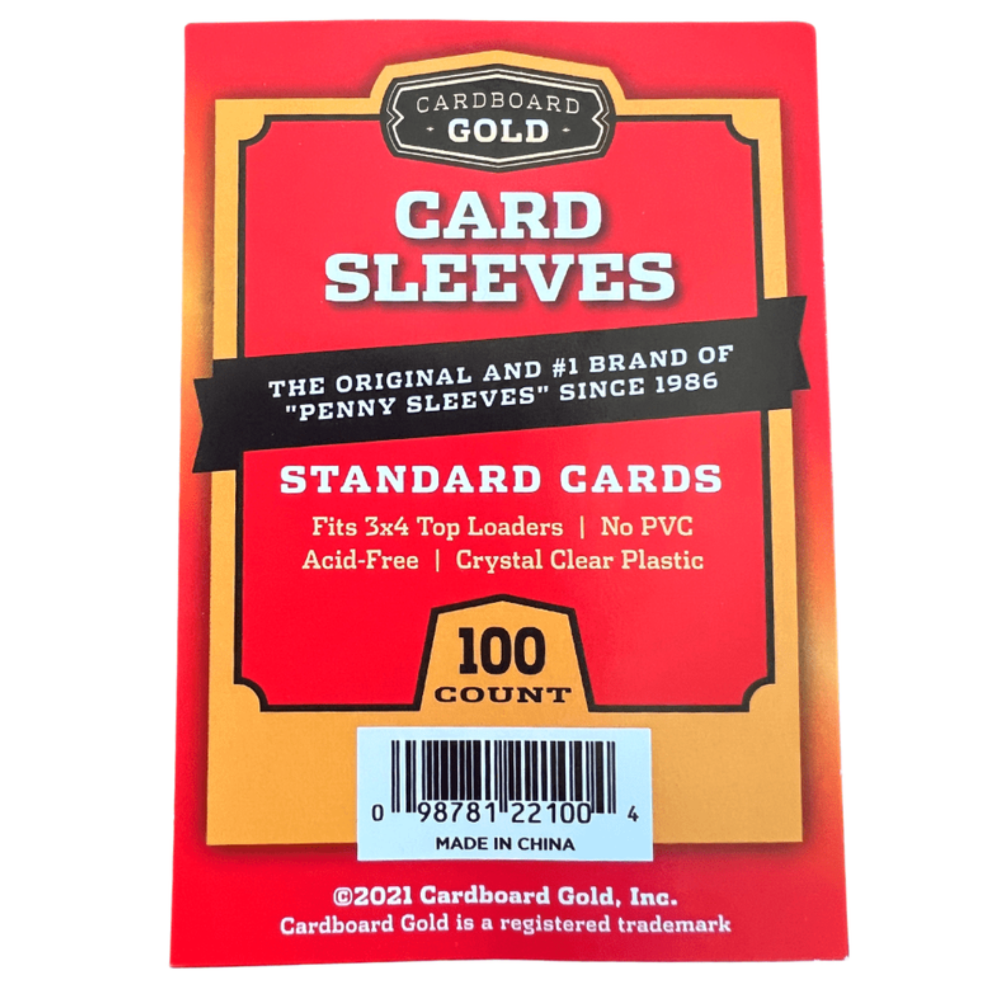 card sleeves in store Cardboard Gold Thick Card Soft Sleeves