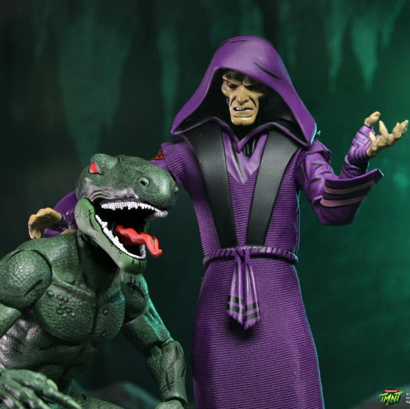 NECA Teenage Mutant Ninja Turtles Daimyo Orkai & Raptor 2-Pack