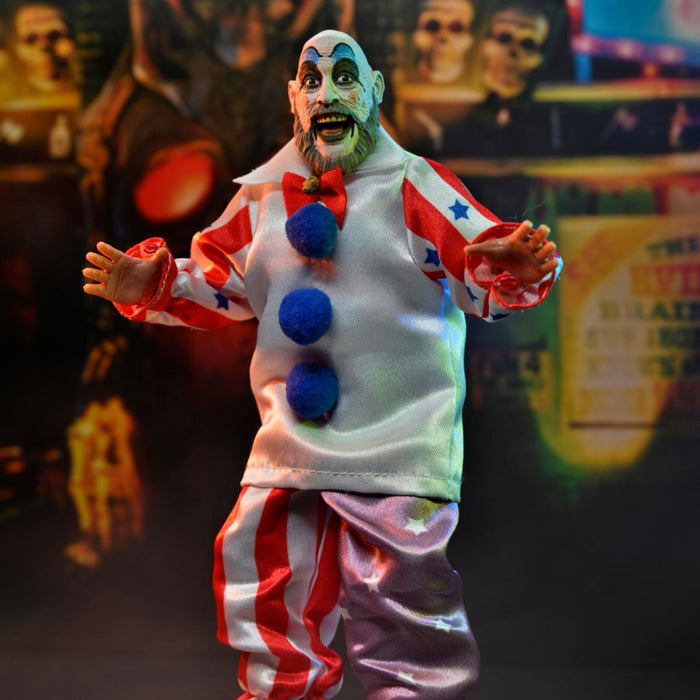 NECA 20th Anniversary House of 1000 Corpses 8" Clothed Captain Spaulding
