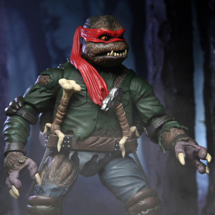 NECA Universal Monsters Teenage Mutant Ninja Turtles Raphael as the Wolfman
