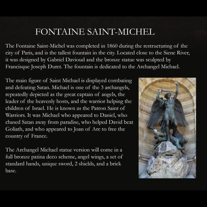 Biblical Adventures Fontaine Saint-Michel (Francisque Joseph Duret)