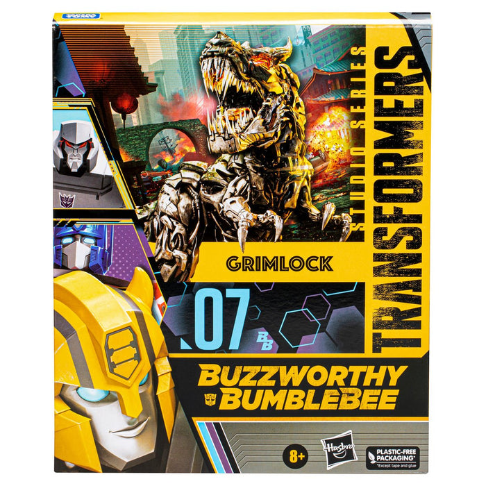 Transformers Studio Series Exclusive Buzzworthy Bumblebee Grimlock