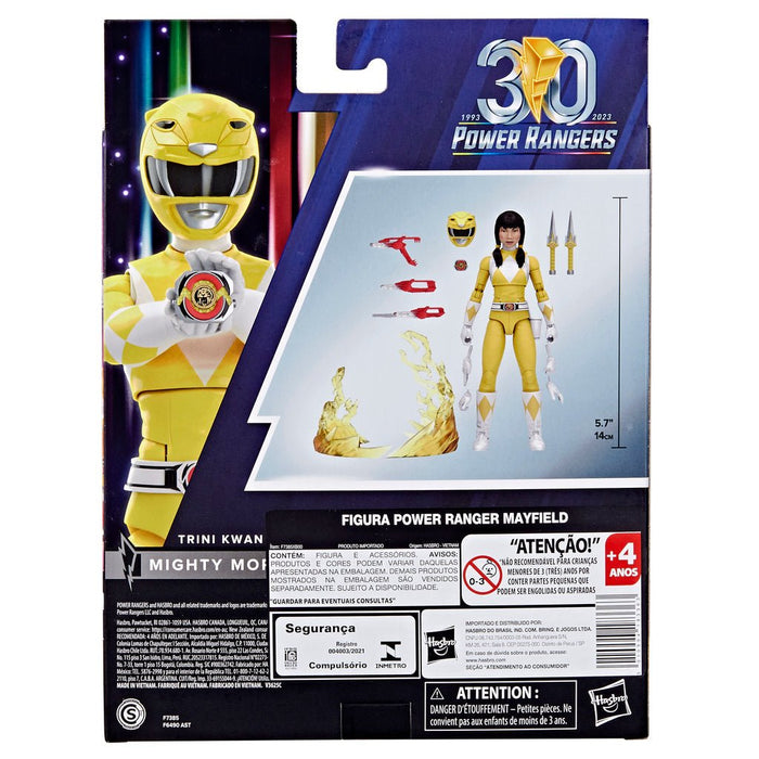 Power Rangers Lightning Collection Remastered Yellow Ranger Figure