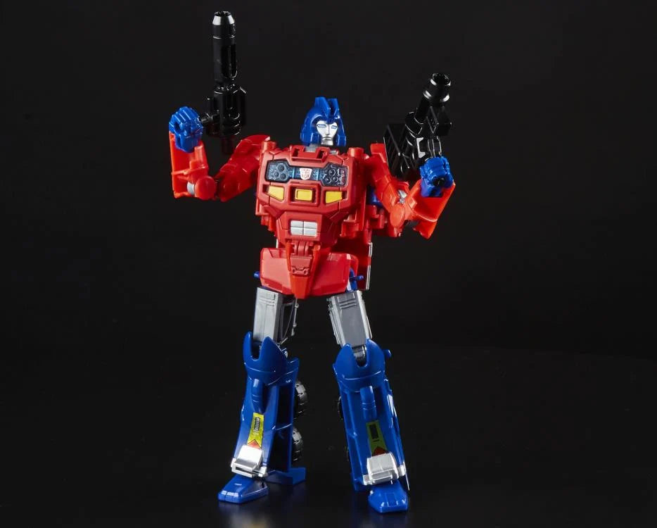 Transformers Generations Power of the Primes Evolution Leader Class Optimus Prime - Action Figures