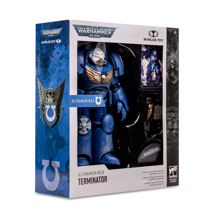 McFarlane Warhammer 40,000 Ultramarines Terminator MegaFig UPC 787926112177