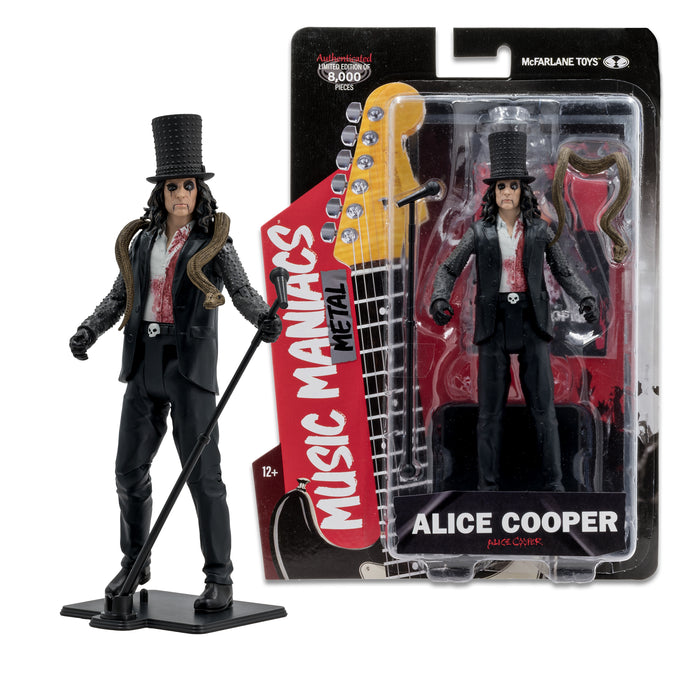 McFarlane Music Maniacs Metal Alice Cooper