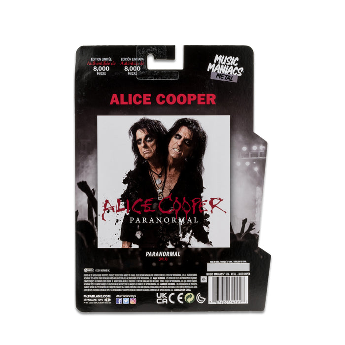 McFarlane Music Maniacs Metal Alice Cooper