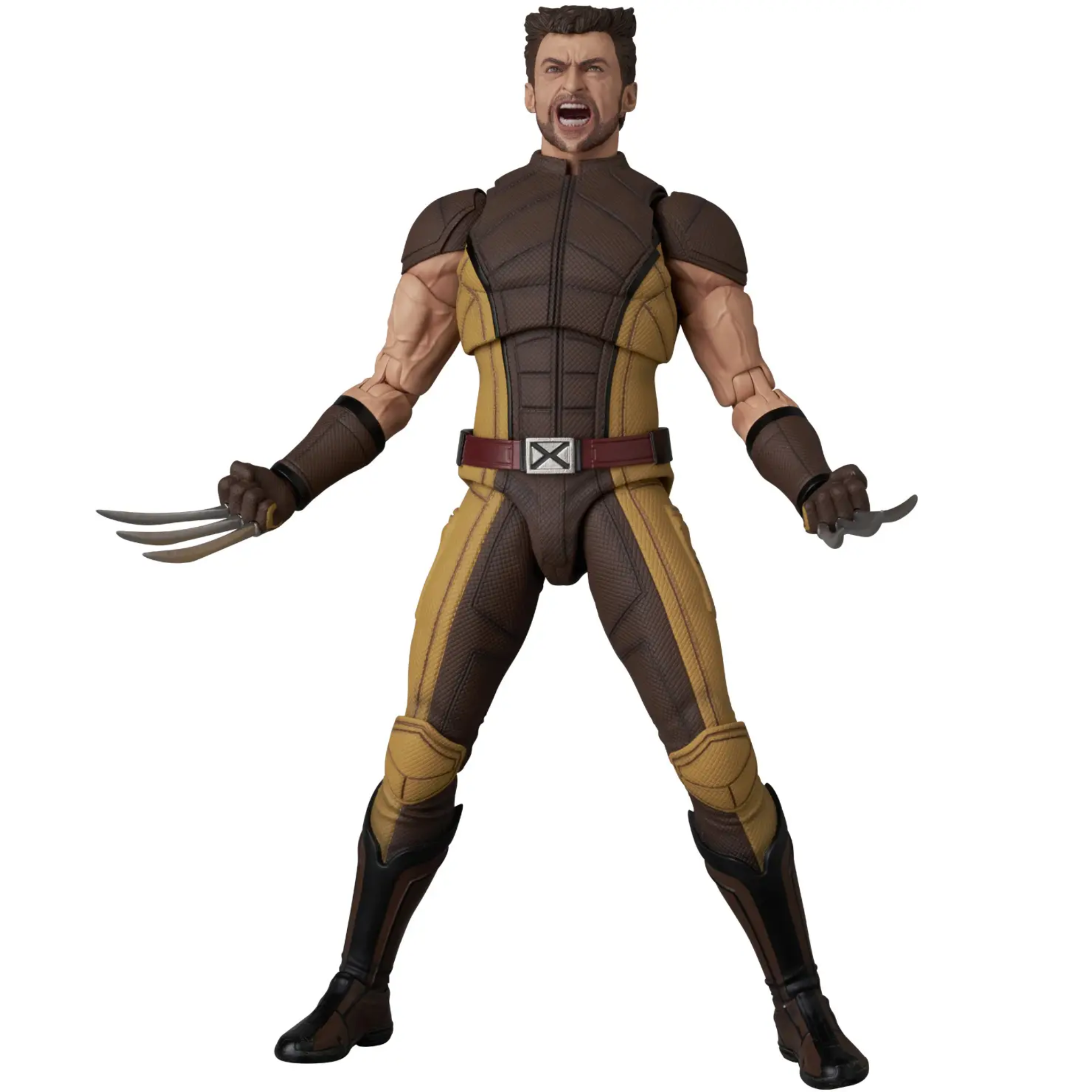 Deadpool & Wolverine MAFEX #297 Wolverine (Brown Suit Version Deadpool & Wolverine MAFEX #297 Wolverine (Brown Suit Version
