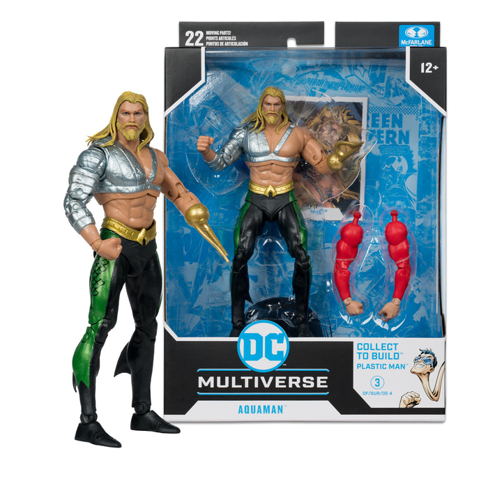 DC Multiverse JLA Aquaman (Plastic Man BAF)