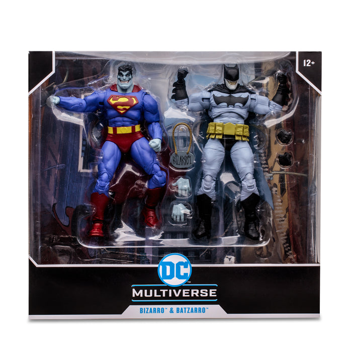 DC Multiverse Bizarro & Batzarro 2-Pack