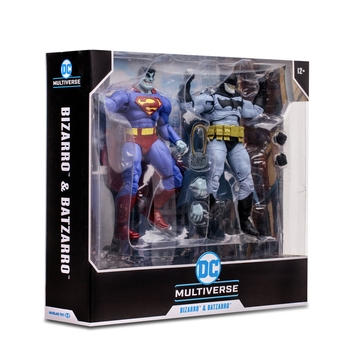 DC Multiverse Bizarro & Batzarro 2-Pack