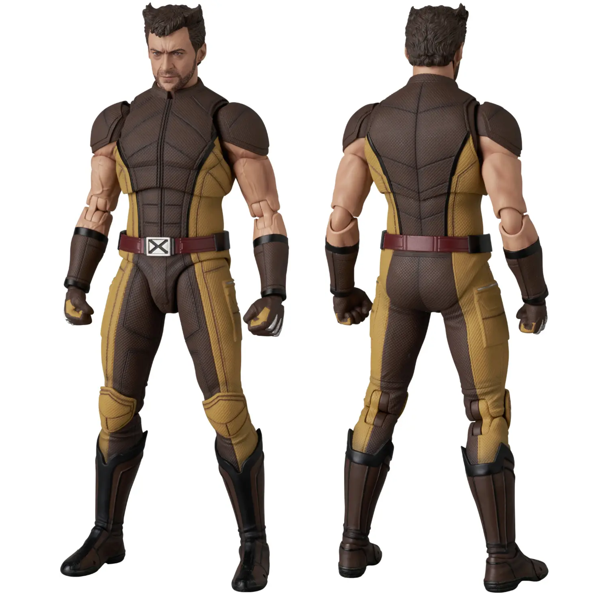 Deadpool & Wolverine MAFEX #297 Wolverine (Brown Suit Version Deadpool & Wolverine MAFEX #297 Wolverine (Brown Suit Version
