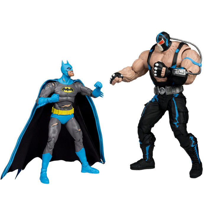 DC Multiverse Batman vs Bane MegaFig 2-Pack
