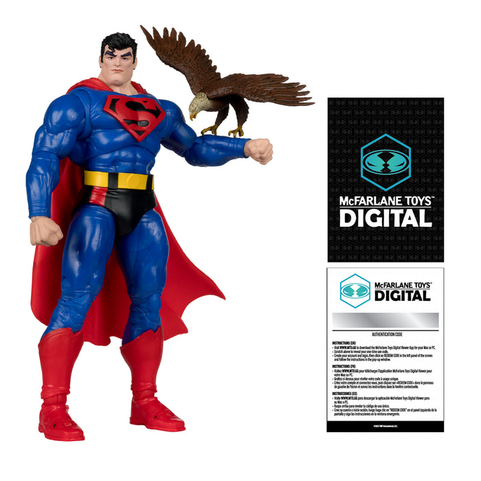 DC Direct Superman (Our Worlds at War) with McFarlane Toys Digital Collectible