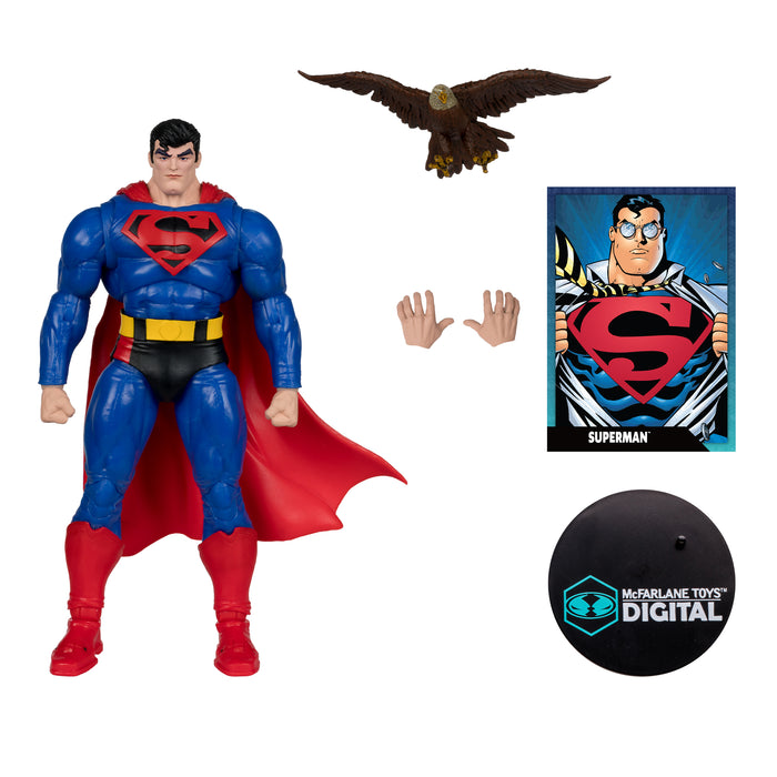 DC Direct Superman (Our Worlds at War) with McFarlane Toys Digital Collectible