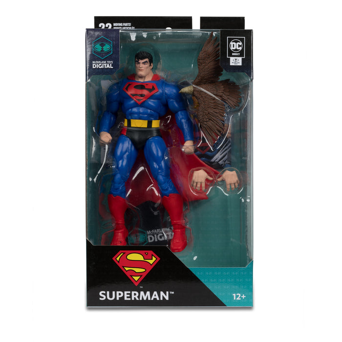 DC Direct Superman (Our Worlds at War) with McFarlane Toys Digital Collectible