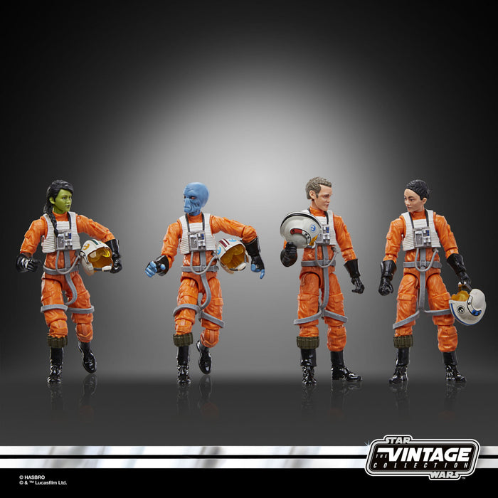 Star Wars The Vintage Collection X-Wing Pilot 4-Pack