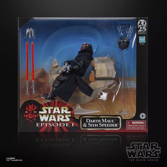 Star Wars Black Series SDCC Exclusive Darth Maul & Sith Speeder