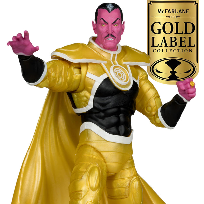 DC Multiverse Exclusive Gold Label Sinestro Parallax Armor