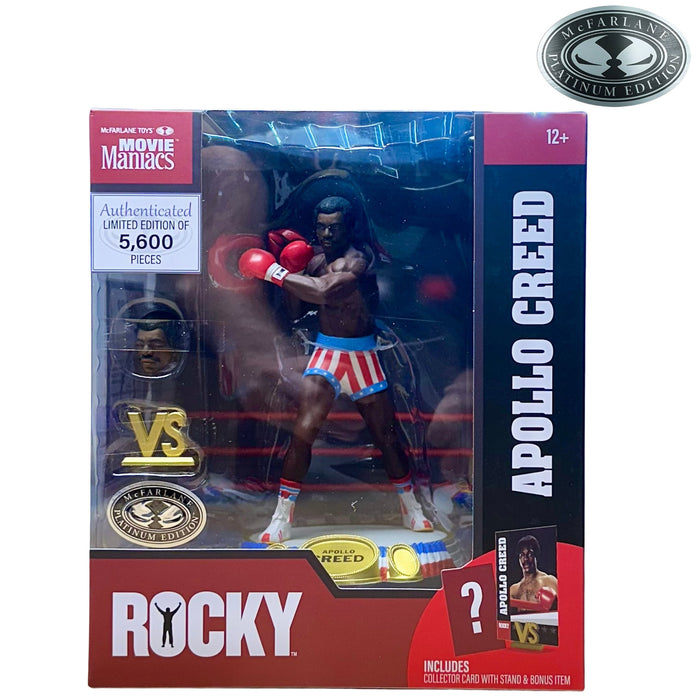 CHASE McFarlane Movie Maniacs Apollo Creed (Platinum Label)