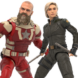 Marvel Legends Series Thunderbolts Movie Yelena Belova and Red Guardian 2-Pack