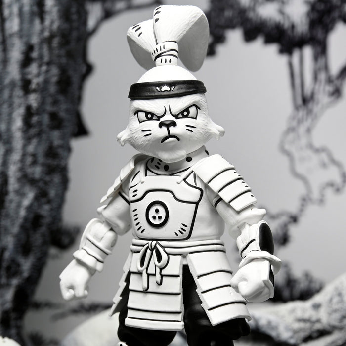 NECA Teenage Mutant Ninja Turtles Ultimate Samurai Usagi Yojimbo (Black & White)