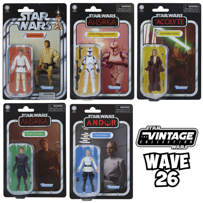 Star Wars Vintage Wave 26 COMPLETE SET OF 5