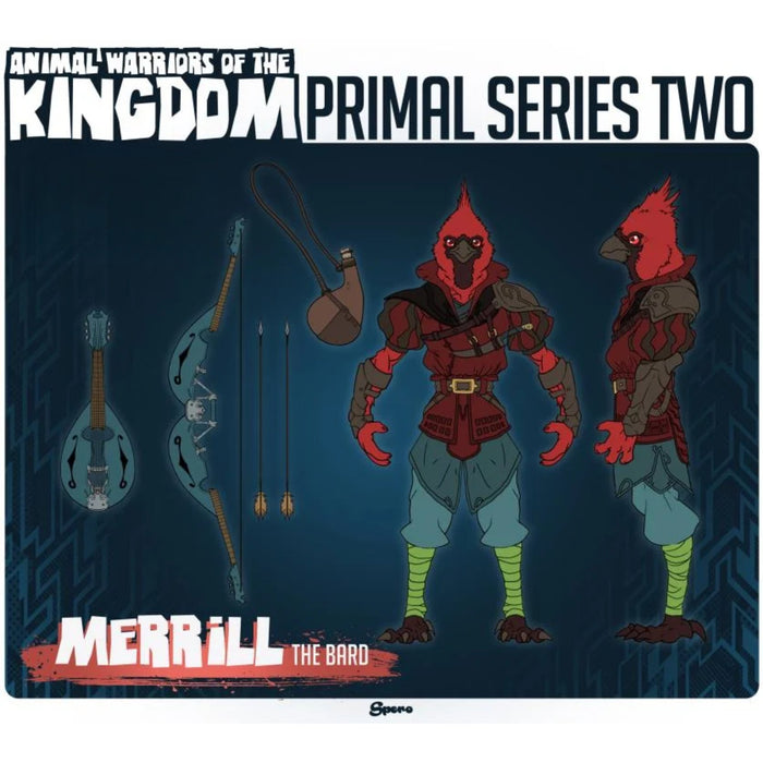Animal Warriors of the Kingdom Primal Collection Series 2 Merrill