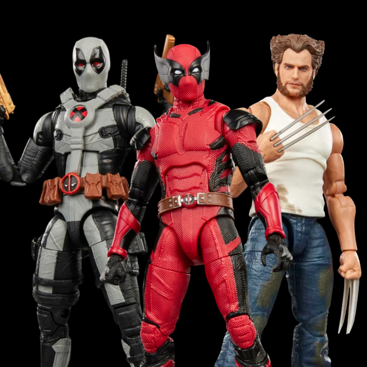 Marvel Legends Series Deadpool & Wolverine Wave 2 SET OF 3