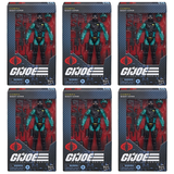 G.I. Joe Classified Night-Viper ARMY BUILDER SET OF 6