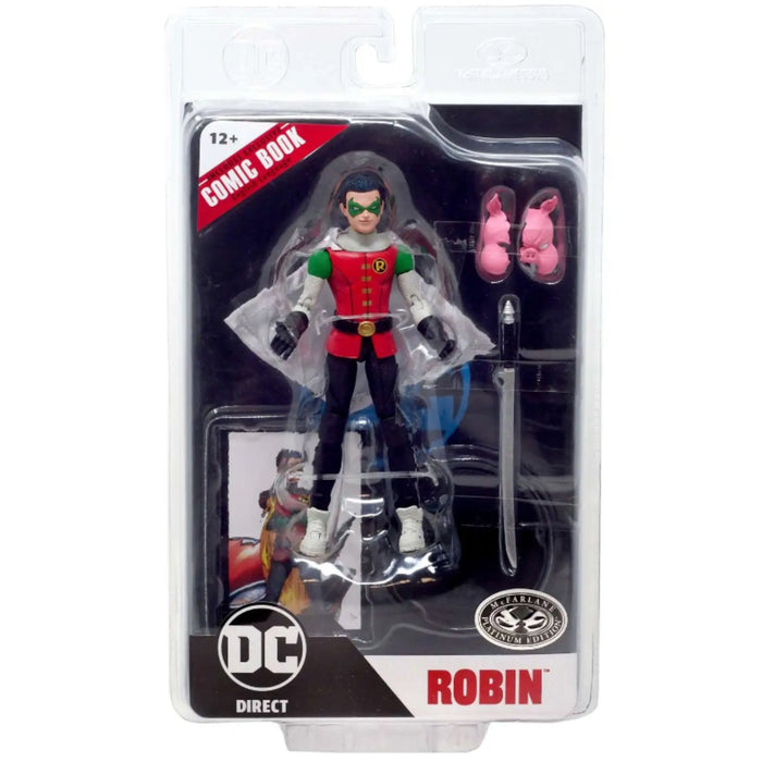 DC Direct Page Punchers Platinum Label Damian Wayne Robin (Batman: Reborn)