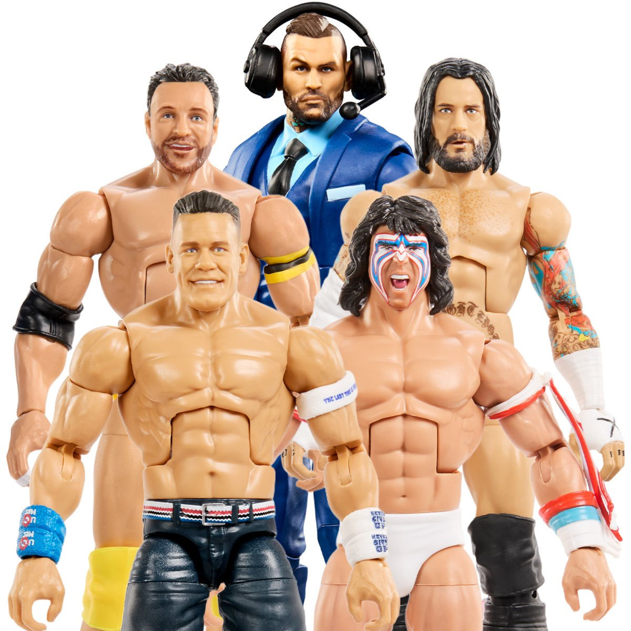 WWE Elite Royal Rumble SET OF 4 (Corey Graves BAF) - Action Figures