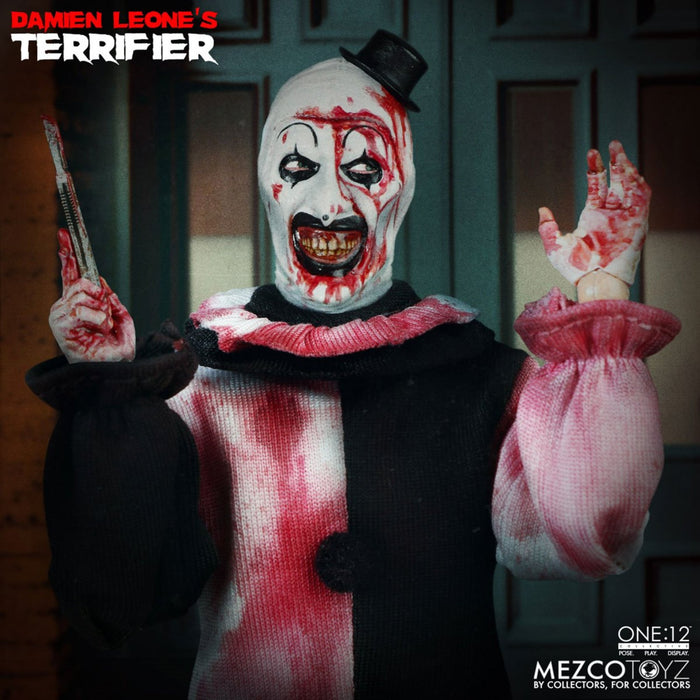 Terrifier Mezco One:12 Collective Art the Clown (Deluxe Edition)