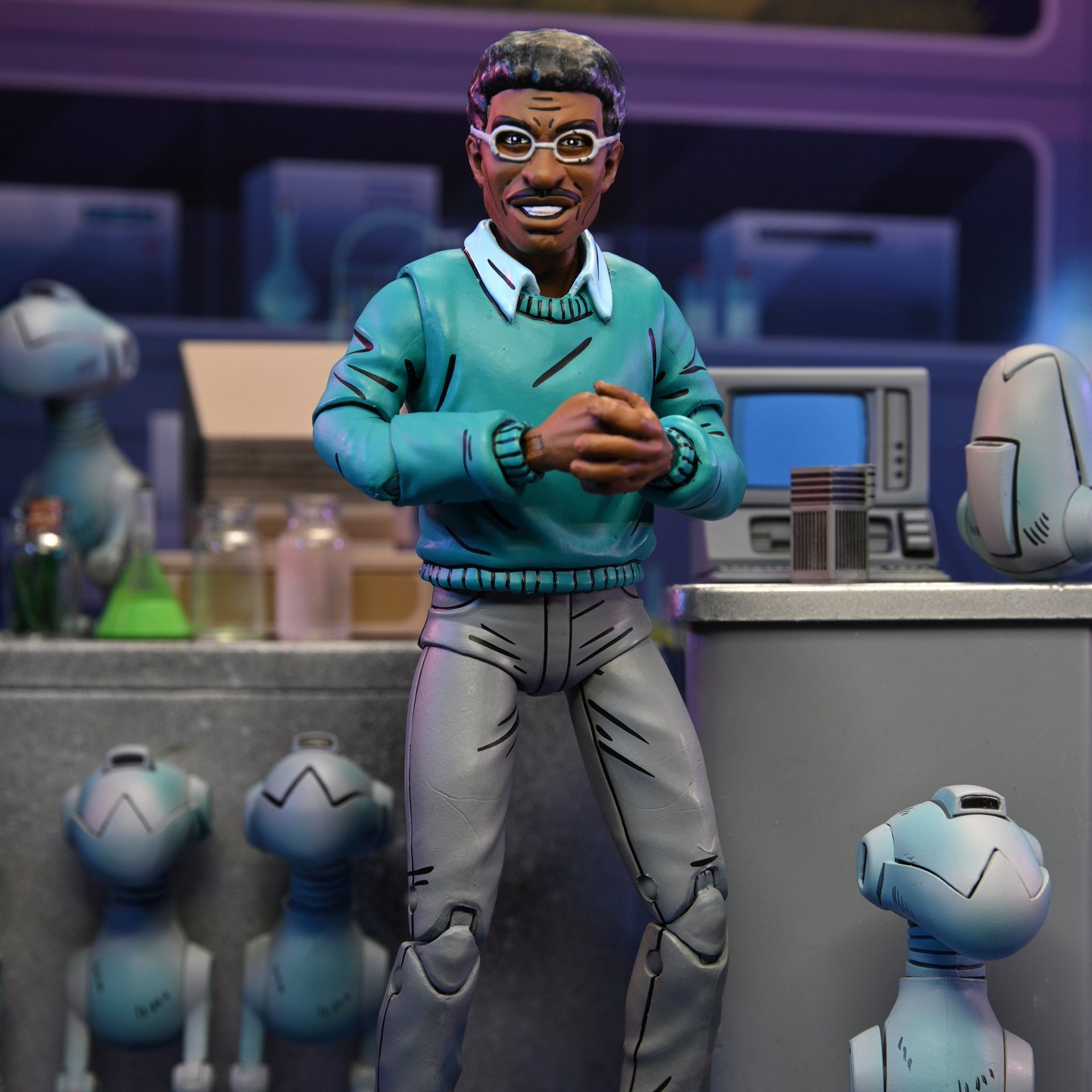 NECA Teenage Mutant Ninja Turtles (Mirage Comics) 1:7 Scale Collectible Action Figure Baxter Stockman NECA Teenage Mutant Ninja Turtles (Mirage Comics) 1:7 Scale Collectible Action Figure Baxter Stockman