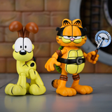 NECA Teenage Mutant Ninja Turtles x Garfield Archie Comics Ultimate Garfello & Odie 2-Pack