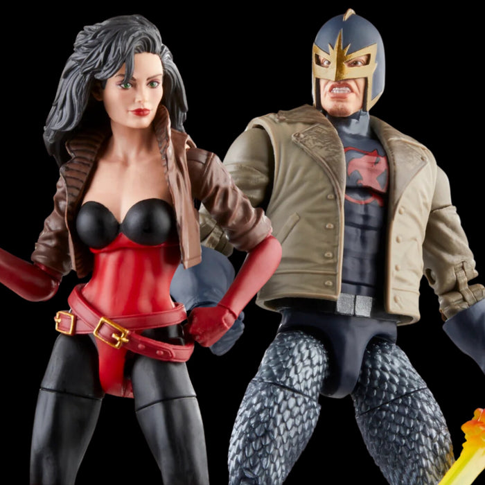 Marvel Legends Exclusive Black Knight and Sersi