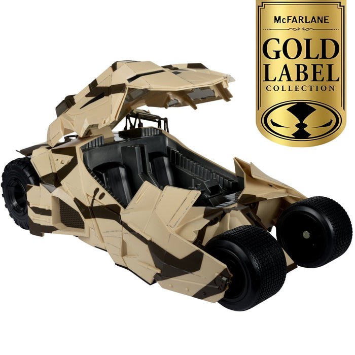 DC Multiverse Exclusive Gold Label Camouflage Tumbler (Dark Knight Rises)