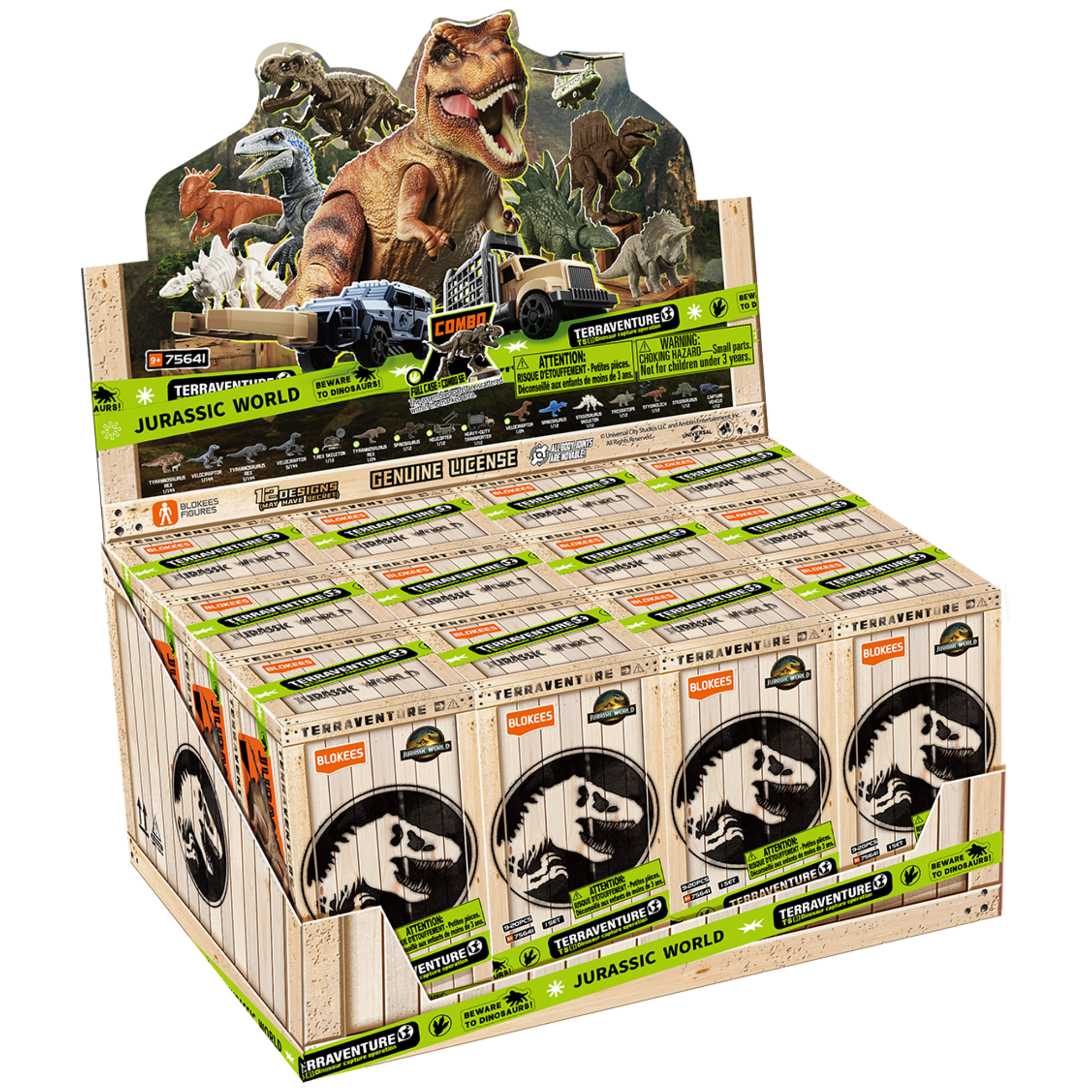 Blokees Jurassic World Terraventure Wave 1: Dinosaur Capture