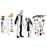 NECA Terrifier 2 Ultimate Art the Clown & The Little Pale Girl