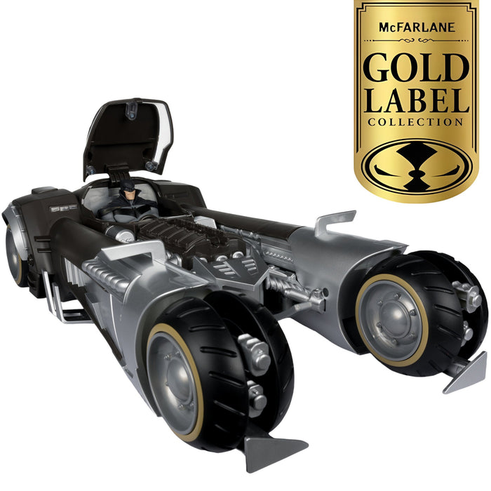 DC Multiverse Exclusive Gold Label Batmobile (Batman White Knight)